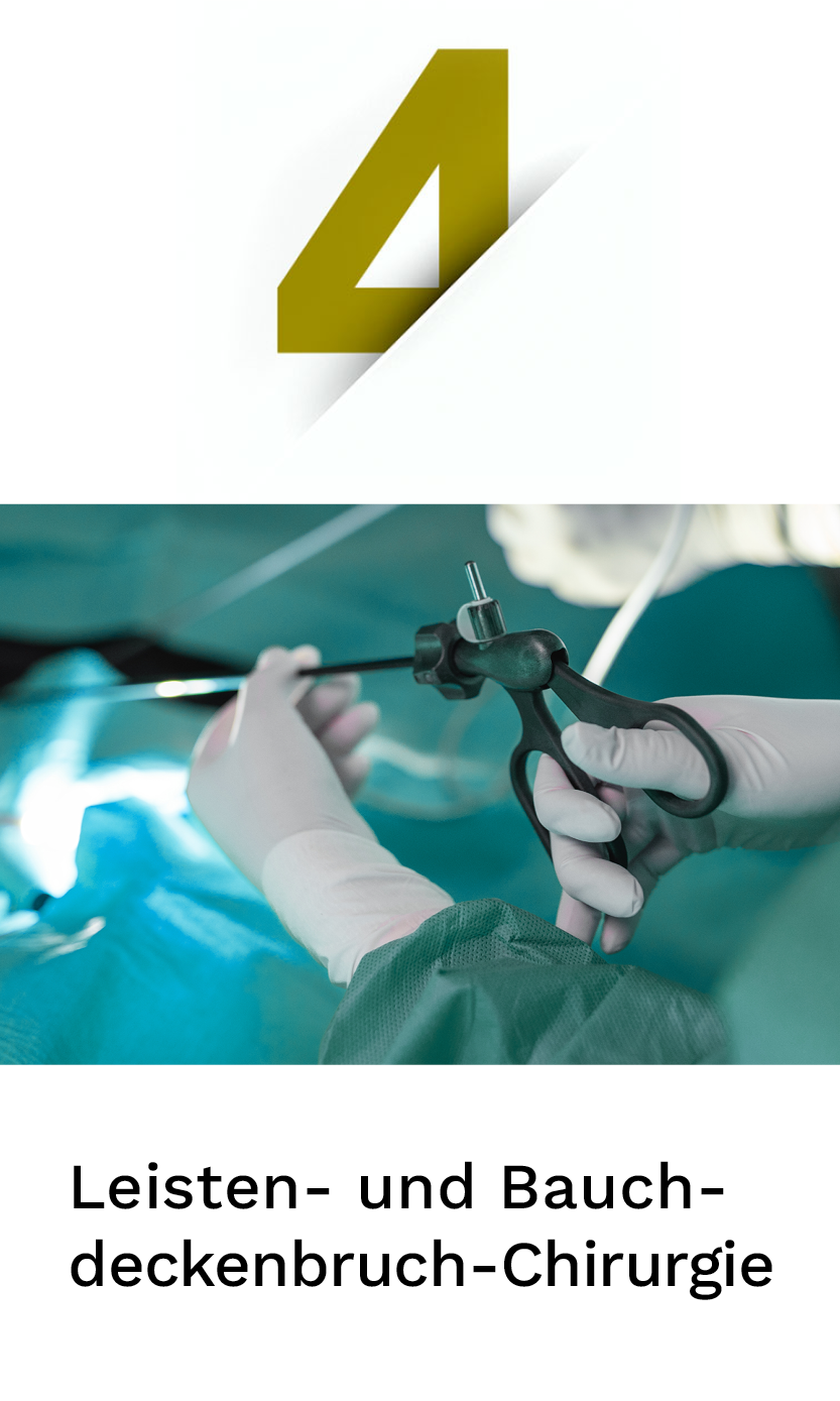 Leisten- und Bauchdeckenbruch-Chirurgie